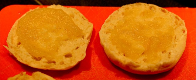 J'ai utilsé la compote de pomme bio que j'avais