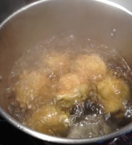 Cuisson des coings à l'eau