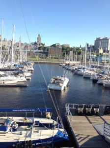 Bateau sur le départ