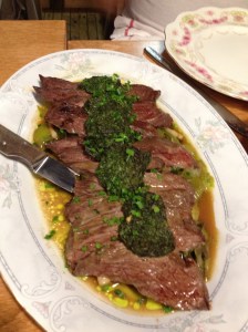 bavette grillée