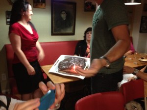 le gâteau d'anniversaire