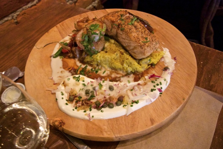 Le saumon du Babylone Café