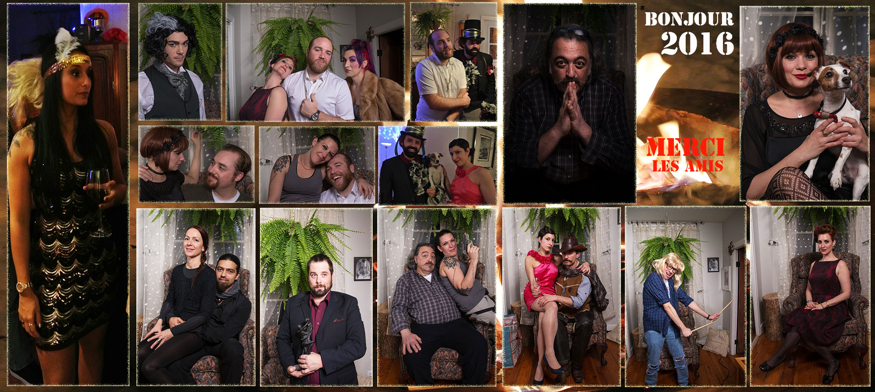 Le party du nouvel an chez François