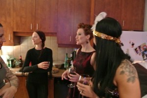 Le party du nouvel an chez François