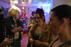 Le party du nouvel an chez François