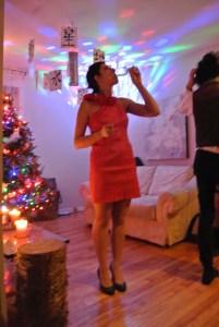 Le party du nouvel an chez François