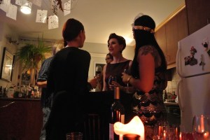 Le party du nouvel an chez François