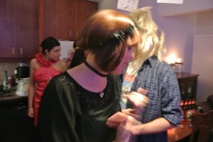 Le party du nouvel an chez François