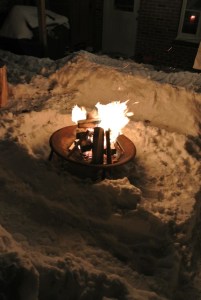 Le party du nouvel an chez François